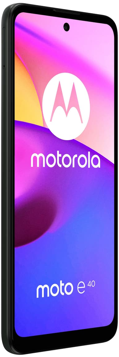 Motorola Moto E40 älypuhelin 4/64 (hiilenharmaa)