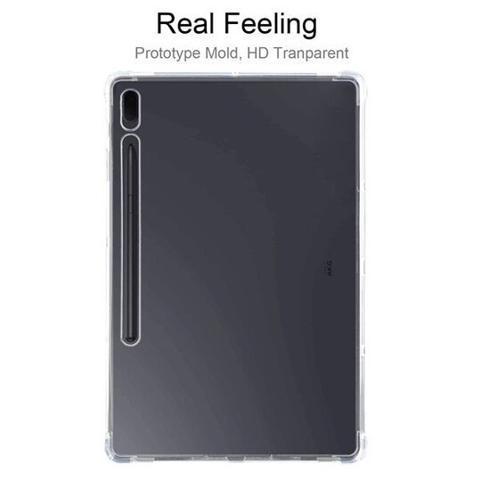 Iskunkestävä suojakotelo Samsung Galaxy Tab S7 T870/T875 - Läpinäkyvä