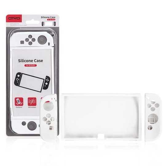 Silikonfodral till  Nintendo Switch OLED - Klar