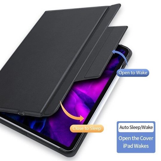 Näppäimistökotelo iPad Pro 12.9 2020 Musta