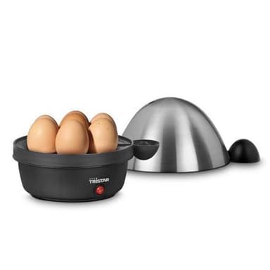 Tristar Egg Boiler EK-3076 musta, ruostumaton teräskansi,