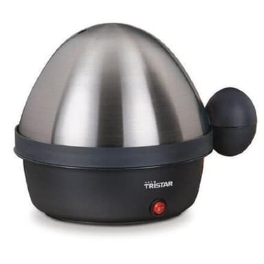 Tristar Egg Boiler EK-3076 musta, ruostumaton teräskansi,