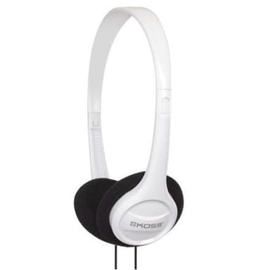Koss-kuulokkeet KPH7w sanka/on-ear, 3,5 mm (1/8 tuumaa), valkoinen,