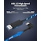 NÖRDIC VR Link-kaapeli 5 m USB3.2 Gen1 USB-C - 5 Gbps 3A nopea lataus Oculus Quest 2 Super Speed ​​​​USB Link-kaapeli