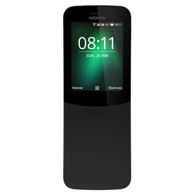 Nokia 8110 4G matkapuhelin (musta)