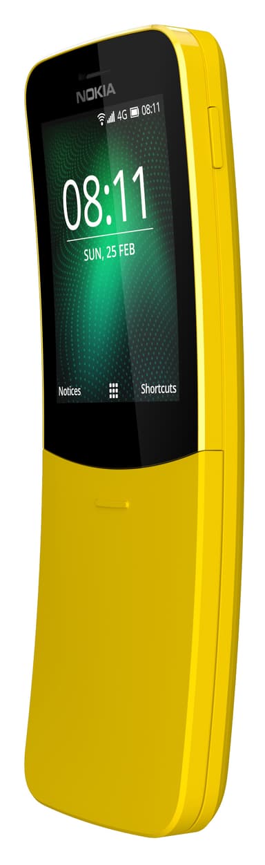 Nokia 8110 4G matkapuhelin (keltainen)