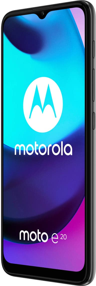 Motorola Moto E20 älypuhelin 2/32 (grafiitinharmaa)