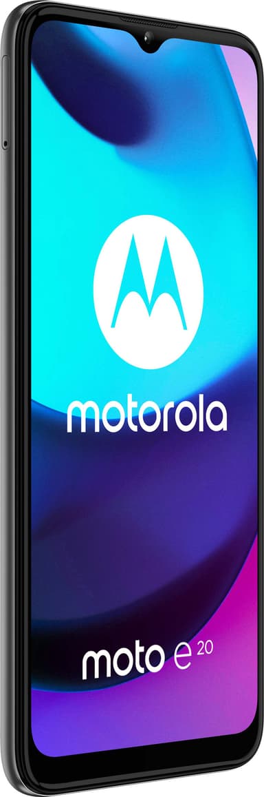 Motorola Moto E20 älypuhelin 2/32 (grafiitinharmaa)