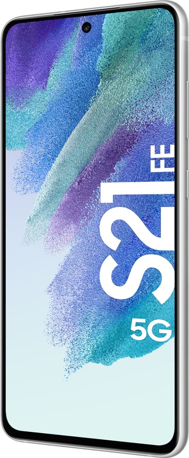 Samsung Galaxy S21 FE 5G älypuhelin 6/128GB (valkoinen)