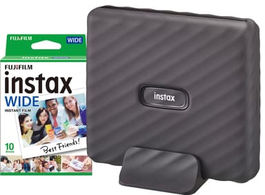 Fujifilm Instax Wide valokuvatulostin älypuhelimelle (mokkaharmaa)