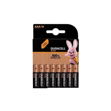 Duracell Plus Extra Life MN2400/LR03 Micro AAA 16 kpl pakkaus