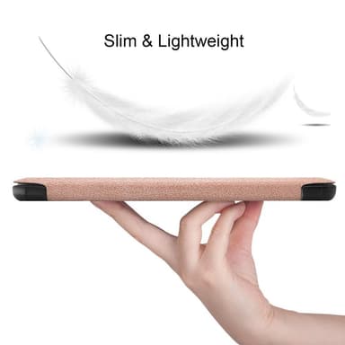 Lenovo Tab M7 (3rd Gen) Kolminkertainen suojakotelo - ruusukulta