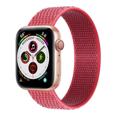 Apple Watch 6 (44 mm) nylonrannekoru - Hibiskus