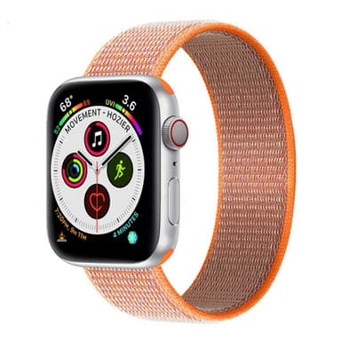 Apple Watch 6 (44 mm) nylonrannekoru - Spicy Orange