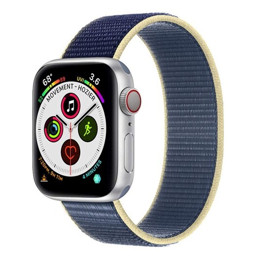 Apple Watch 6 (44mm) nylonrannekoru - Artic Ocean Blue