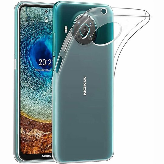 Silikonikotelo läpinäkyvä Nokia X20