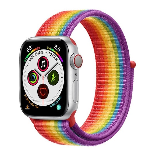 Apple Watch 6 (44 mm) nylonrannekoru - Pride Edition