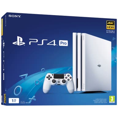 PlayStation 4 Pro 1 TB B-Chassis (valkoinen)