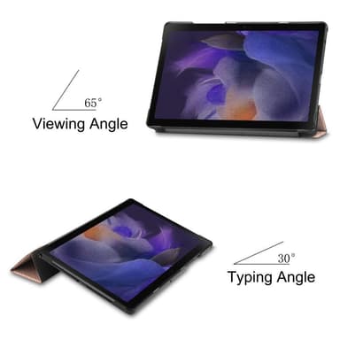 Kolminkertainen telinekotelo Samsung Galaxy Tab A8 10.5"" (2021) -ruusukulta