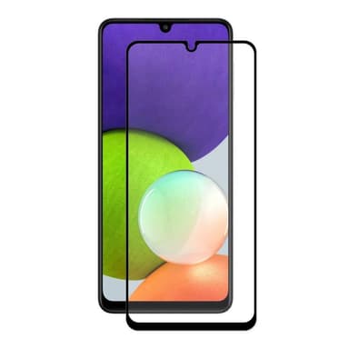 Samsung Galaxy A22 4G HAT PRINCE Täysi peittävä karkaistu lasi