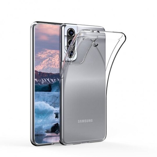 Samsung Galaxy S21 FE Kuori Greenland Läpinäkyvä Kirkas