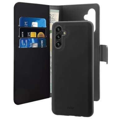 Samsung Galaxy A13 5G Kotelo 2 in 1 Wallet Case Musta