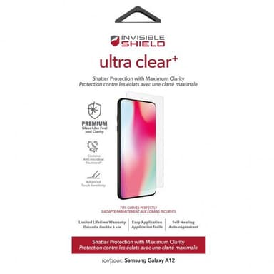 ZAGG InvisibleShield Samsung Galaxy A12 Näytönsuoja Ultra Clear+