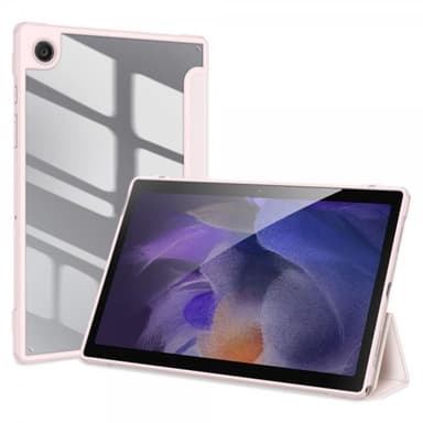DUX DUCIS Samsung Galaxy Tab A8 10.5 X200 X205 Kotelo TOBY Series Vaaleanpunainen