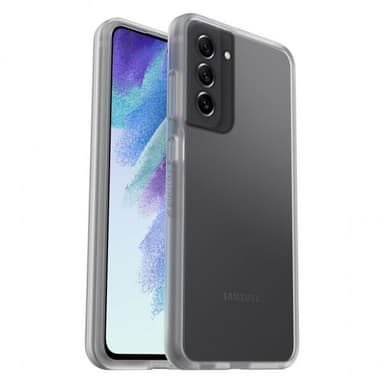Samsung Galaxy S21 FE Kuori React Läpinäkyvä Kirkas
