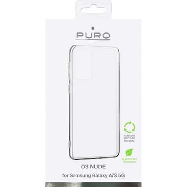 Puro Samsung Galaxy A73 Kuori Nude Läpinäkyvä Kirkas