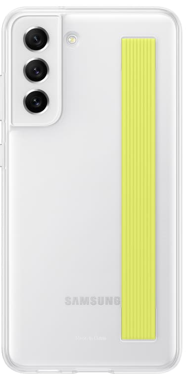 Samsung Galaxy S21 FE Clear Strap suojakuori (valkoinen)