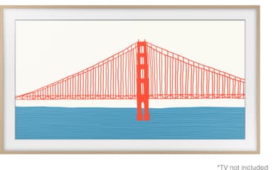 Samsung The Frame 85" kehys (2021-2024, tiikki)