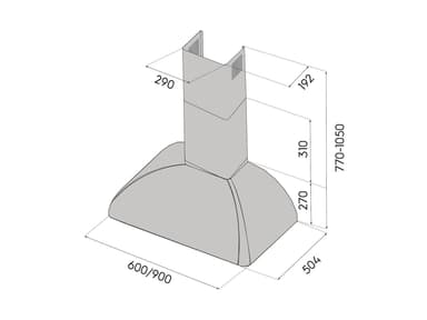 Savo MIILU 2.0 liesituuletin 60 cm mattamusta