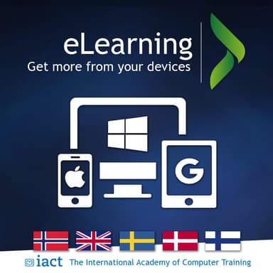 Online e-Learning verkkokurssi (12 kk, Windows, Apple & Google)
