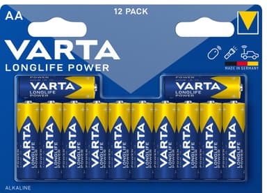 Varta Longlife Power AA paristot (12 kpl)