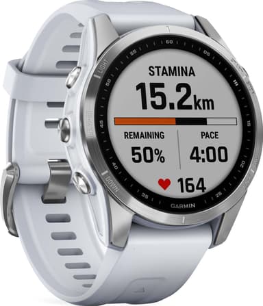 Garmin Fenix 7S älykello, 42mm (valkoinen)