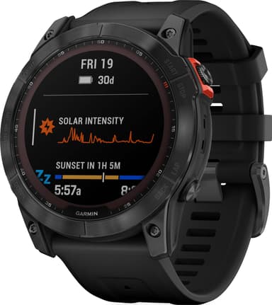 Garmin Fenix 7X Solar älykello, 51mm (musta)