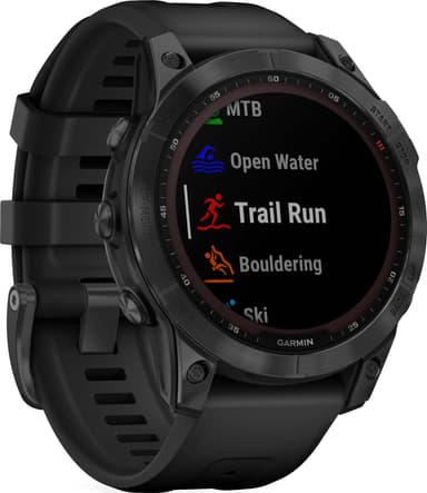 Garmin Fenix 7 Solar älykello, 47mm (musta)