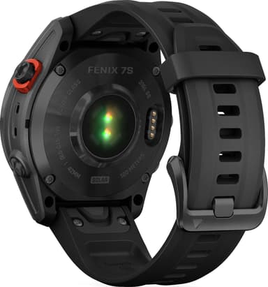 Garmin Fenix 7S Solar älykello, 42mm (musta)