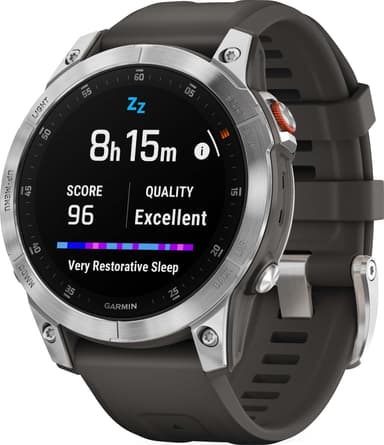 Garmin epix (Gen 2) AMOLED älykello, 47 mm (harmaa)
