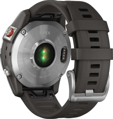 Garmin epix (Gen 2) AMOLED älykello, 47 mm (harmaa)