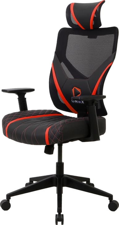 Onex GE300 pelituoli (musta/punainen)