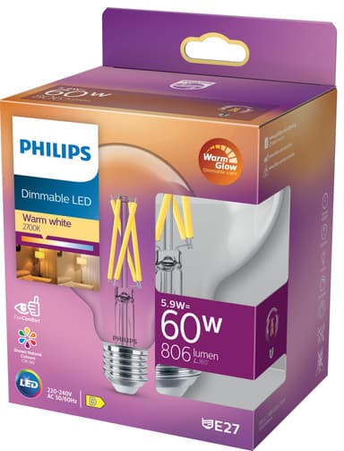 Philips LED lamppu 6 W E27