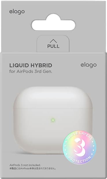 Elago AirPod 3 Liquid Hybrid kotelo (valkoinen)
