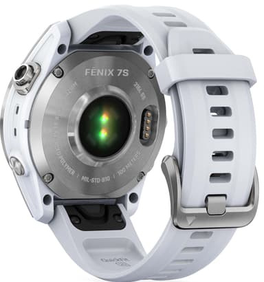 Garmin Fenix 7S älykello, 42mm (valkoinen)