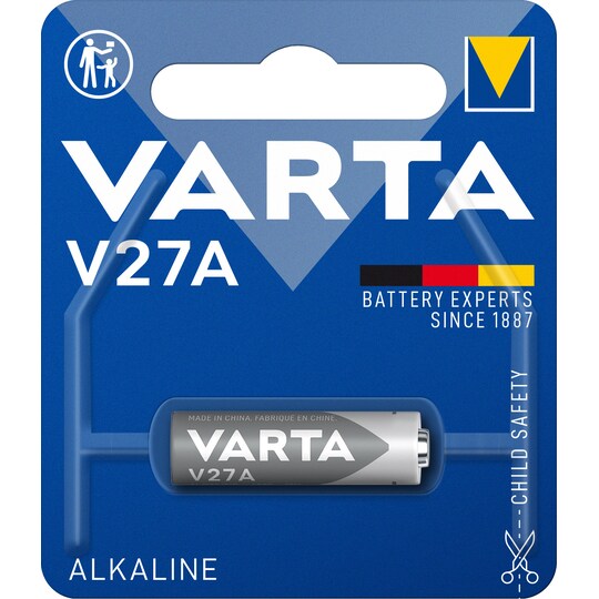 Varta V 27A paristo (1 kpl)