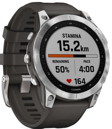 Garmin Fenix 7 älykello, 47mm (grafiitti)