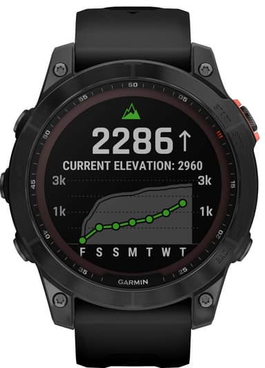 Garmin Fenix 7 Solar älykello, 47mm (musta)