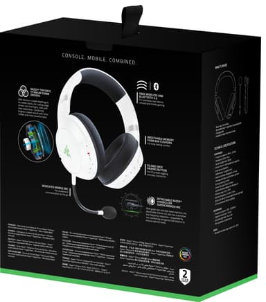 Razer Kaira PRO pelikuulokkeet (valkoinen)