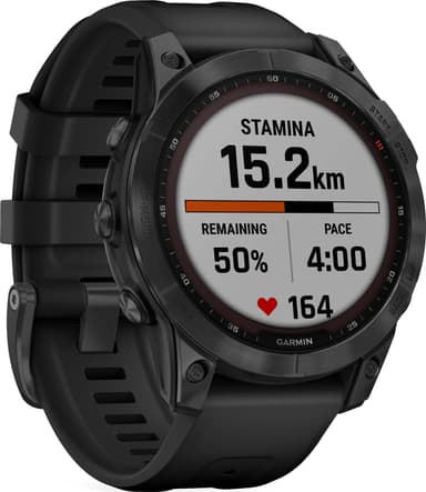 Garmin Fenix 7 Solar älykello, 47mm (musta)